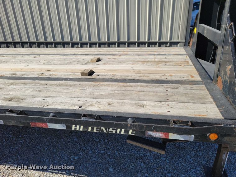 image for item EA2870 2016 Big Tex 22GN HD equipment trailer