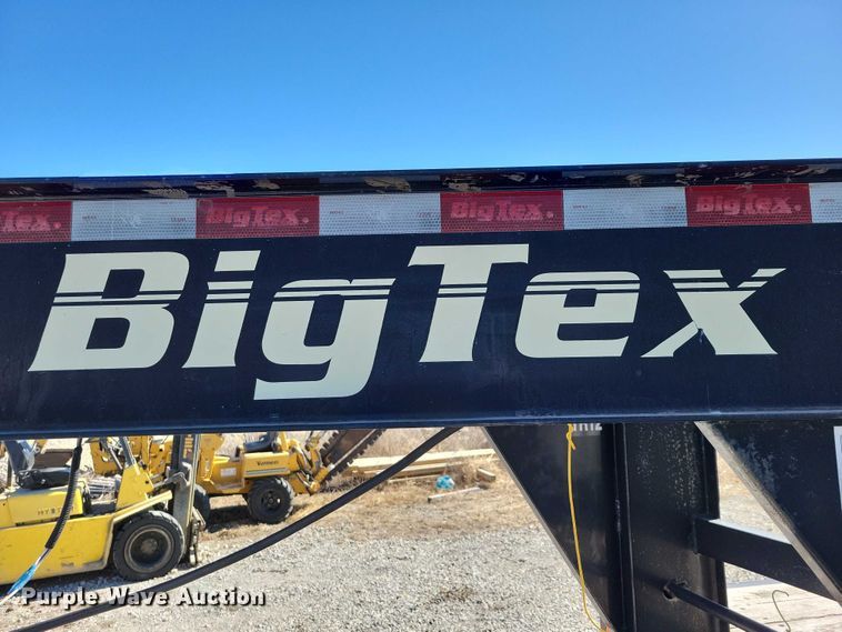 image for item EA2870 2016 Big Tex 22GN HD equipment trailer