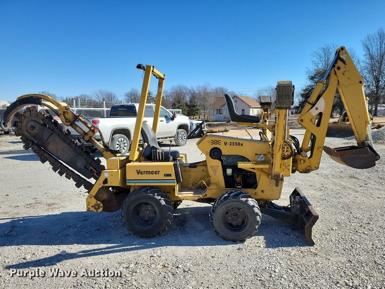 image for item EA2872 1997 Vermeer V-3550A trencher
