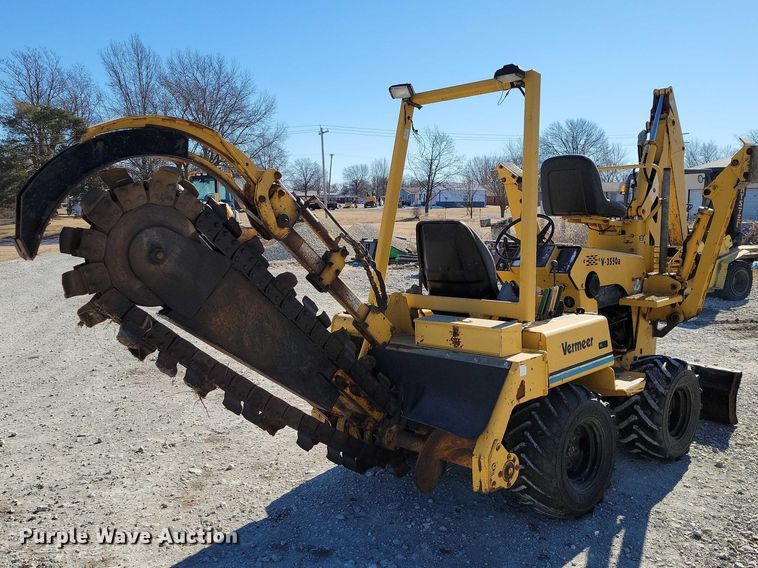 image for item EA2872 1997 Vermeer V-3550A trencher