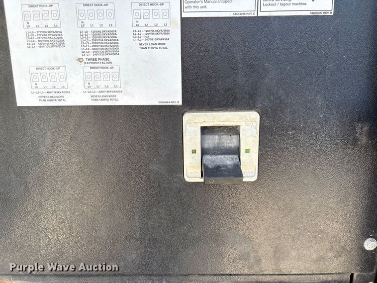 image for item EA7220 2011 Doosan G185 generator