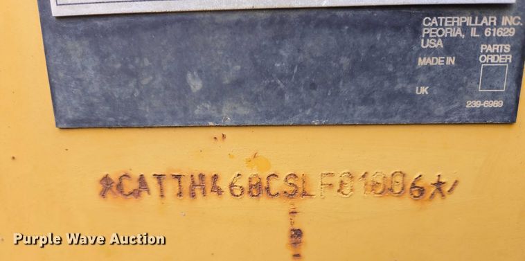 image for item EB1262 2004 Caterpillar TH460B telehandler