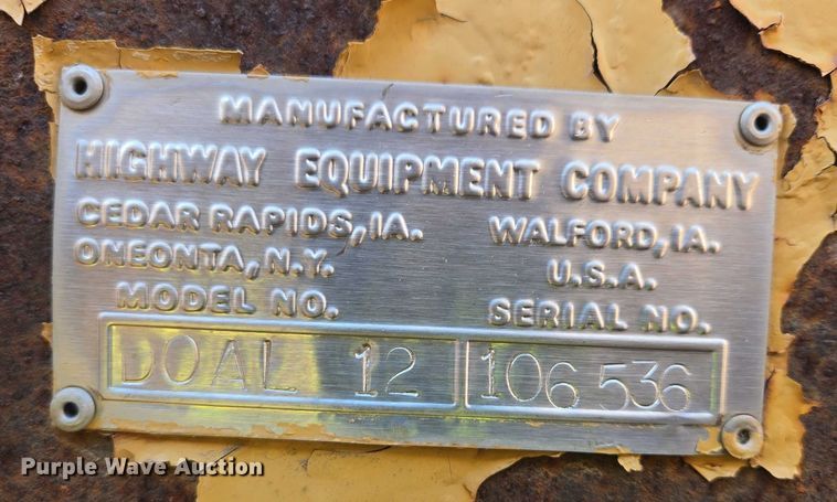 image for item EB1306 1992 Mack CH613 spreader truck