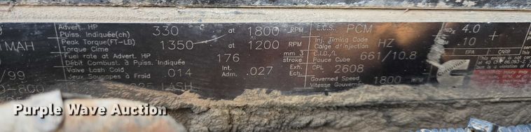 image for item EB1307 2000 Freightliner FLD dump truck