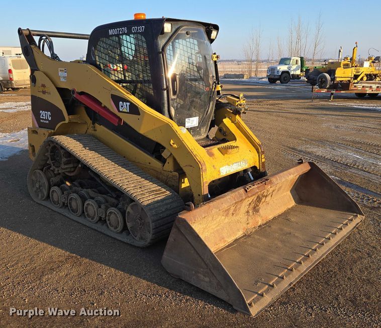 image for item EB1311 2008 Caterpillar 297C tracked skid steer loader