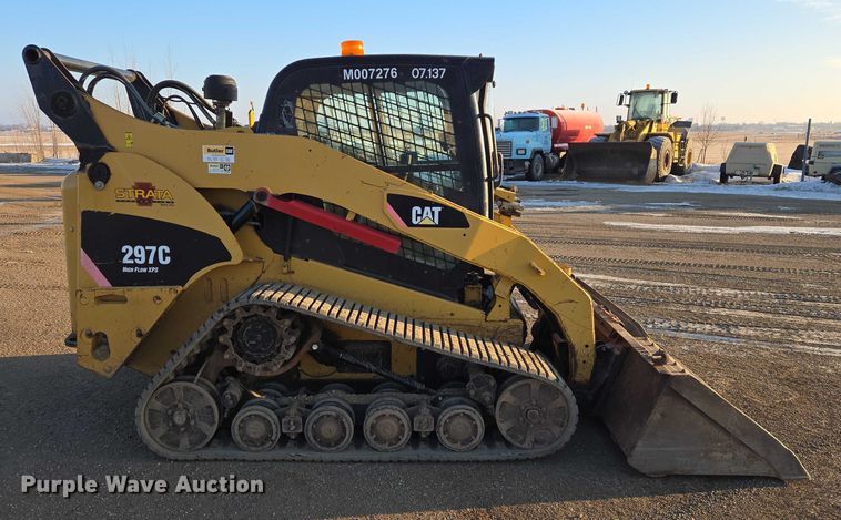 image for item EB1311 2008 Caterpillar 297C tracked skid steer loader