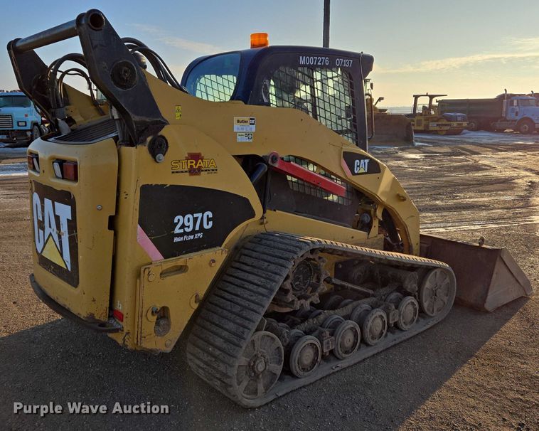image for item EB1311 2008 Caterpillar 297C tracked skid steer loader