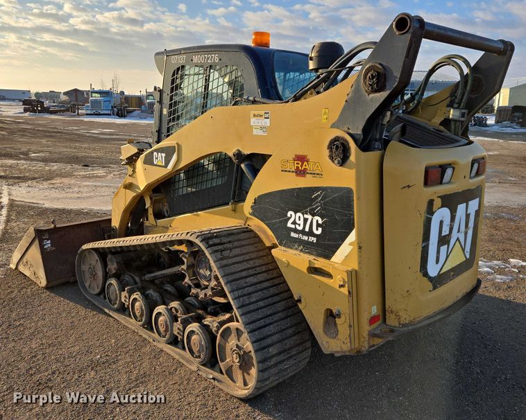 image for item EB1311 2008 Caterpillar 297C tracked skid steer loader