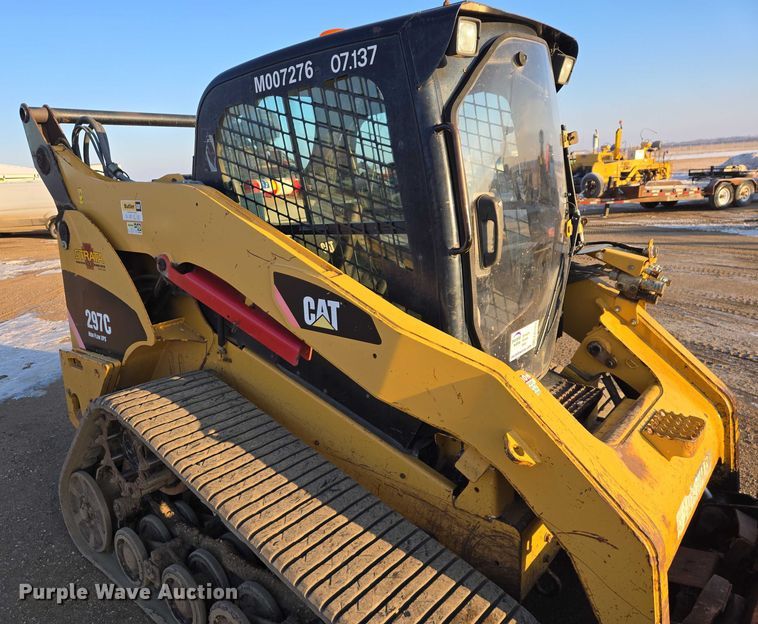 image for item EB1311 2008 Caterpillar 297C tracked skid steer loader