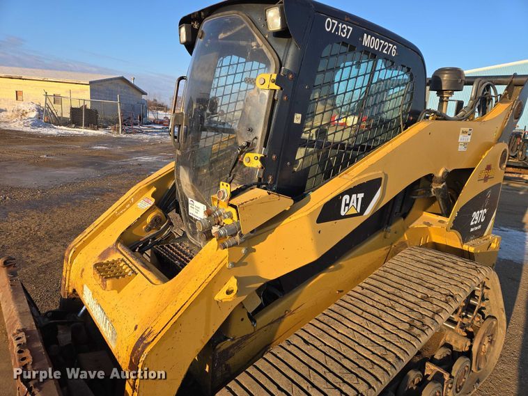 image for item EB1311 2008 Caterpillar 297C tracked skid steer loader