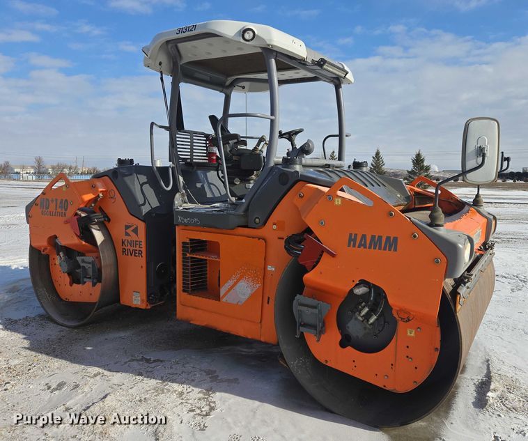 image for item EB1314 2012 Hamm HD+140 Oscillation double drum vibratory roller