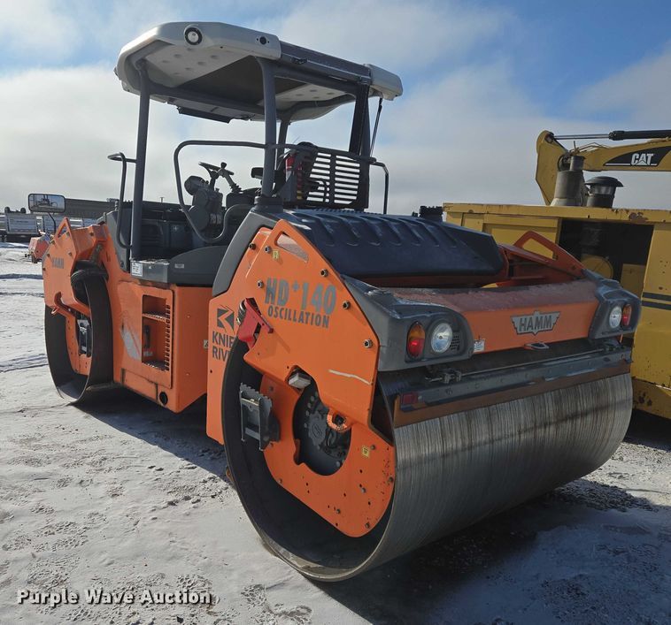 image for item EB1314 2012 Hamm HD+140 Oscillation double drum vibratory roller