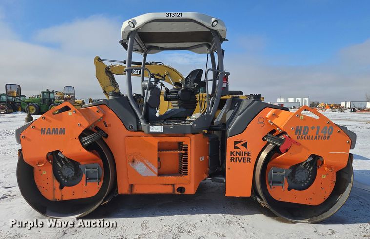 image for item EB1314 2012 Hamm HD+140 Oscillation double drum vibratory roller