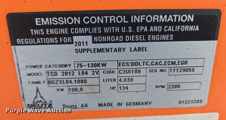 image for item EB1314 2012 Hamm HD+140 Oscillation double drum vibratory roller