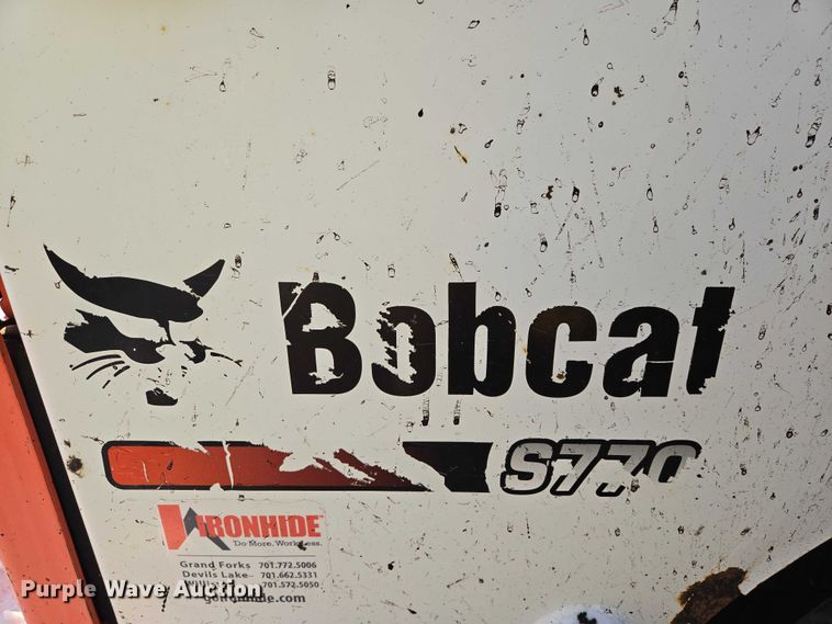 image for item EB1318 2013 Bobcat S770 skid steer loader
