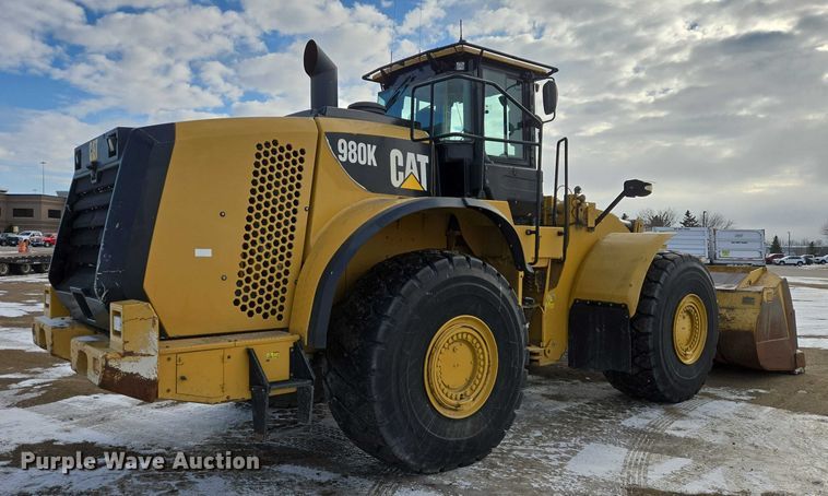 image for item EB1319 2012 Caterpillar 980K wheel loader