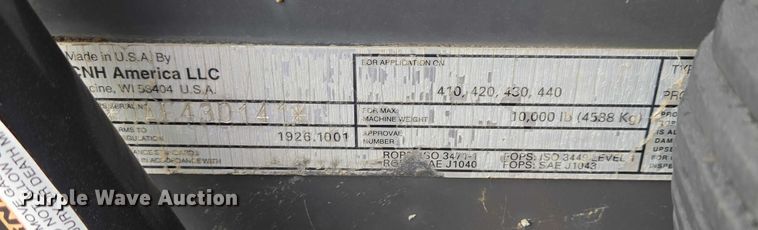 image for item EB1326 2006 Case 430 skid steer loader