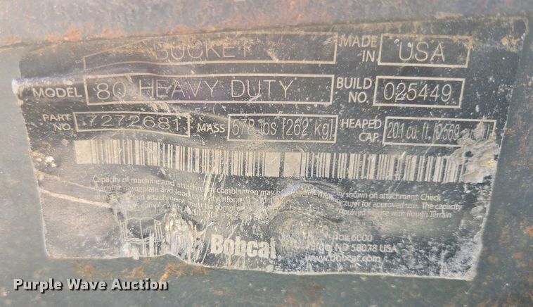 image for item EB1329 2024 Bobcat T770 tracked skid steer loader