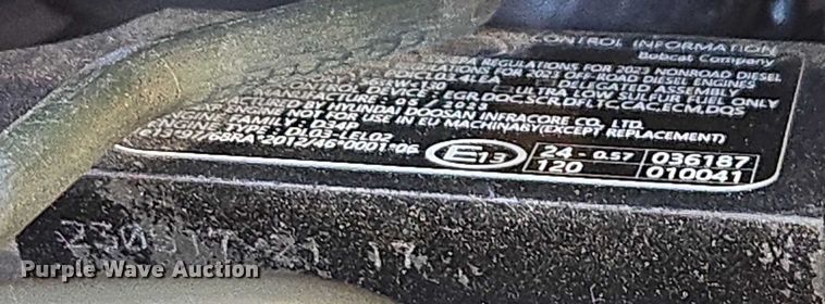 image for item EB1332 2024 Bobcat T770 tracked skid steer loader