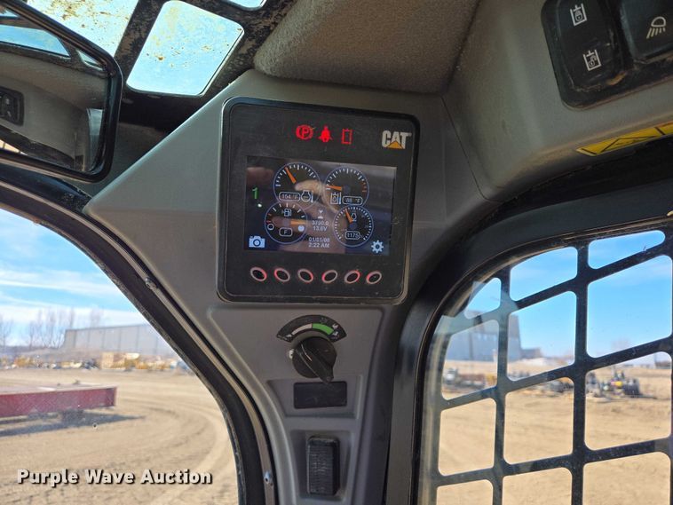 image for item EB1335 2022 Caterpillar 259D3 tracked skid steer loader