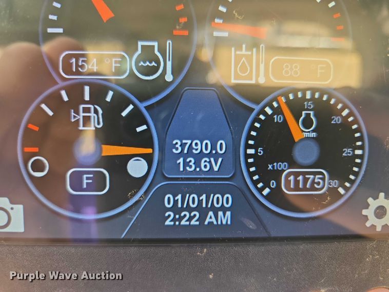 image for item EB1335 2022 Caterpillar 259D3 tracked skid steer loader