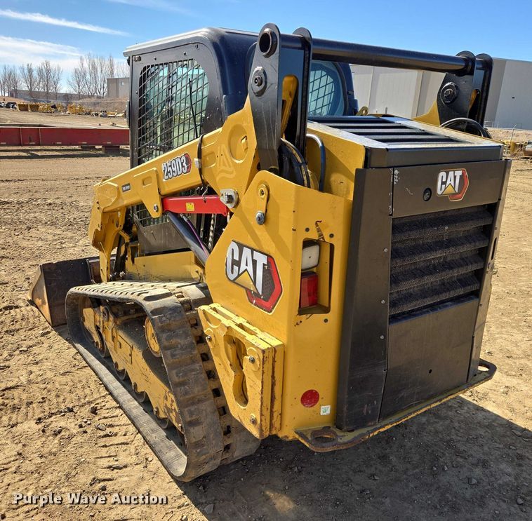 image for item EB1336 2022 Caterpillar 259D3 tracked skid steer loader