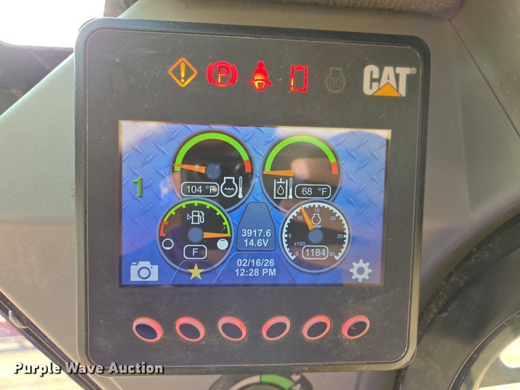 image for item EB1336 2022 Caterpillar 259D3 tracked skid steer loader