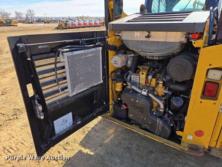 image for item EB1336 2022 Caterpillar 259D3 tracked skid steer loader