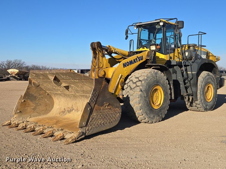 image for item EB1351 2016 Komatsu WA500-8 wheel loader