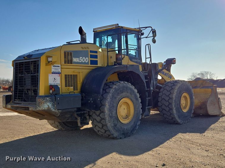 image for item EB1351 2016 Komatsu WA500-8 wheel loader