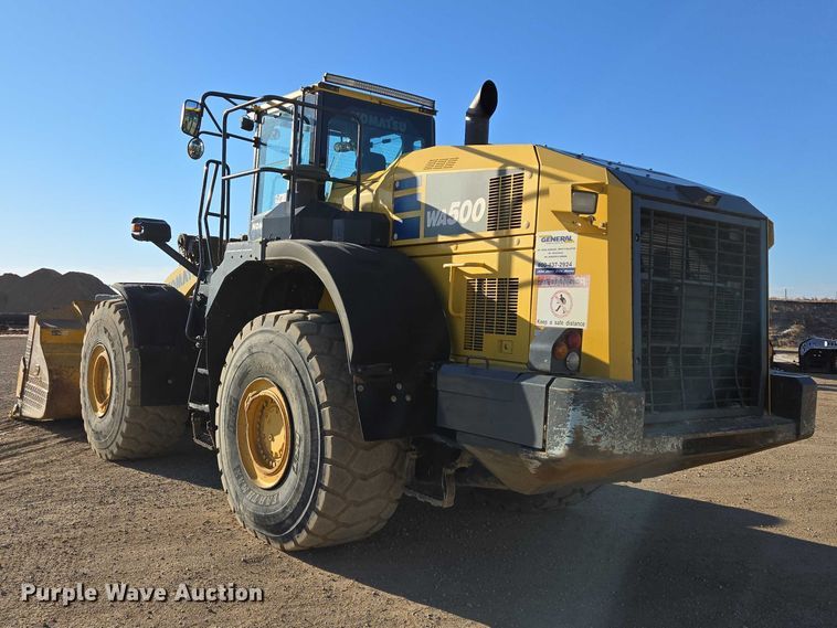 image for item EB1351 2016 Komatsu WA500-8 wheel loader