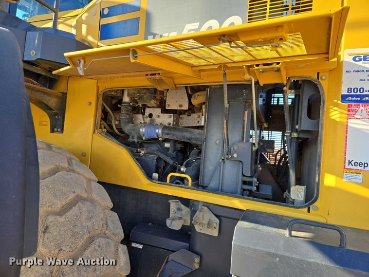 image for item EB1351 2016 Komatsu WA500-8 wheel loader