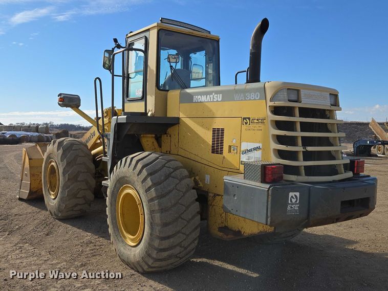 image for item EB1353 1997 Komatsu WA380-3L wheel loader
