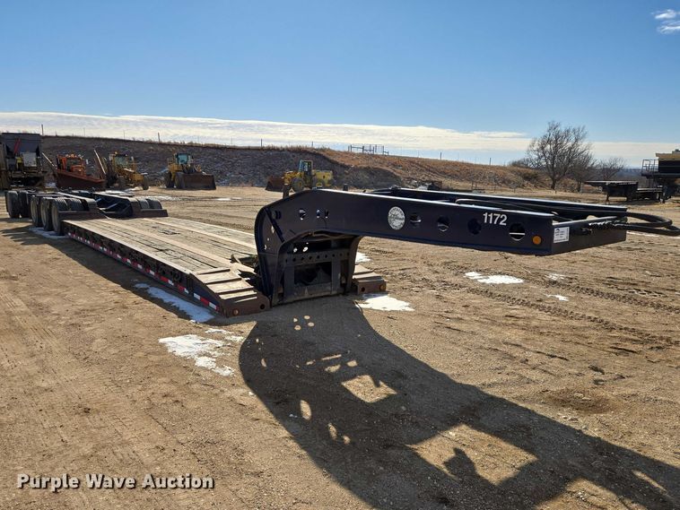 image for item EB1357 1999 Fontaine Specialized TH55-FLD lowboy equipment trailer