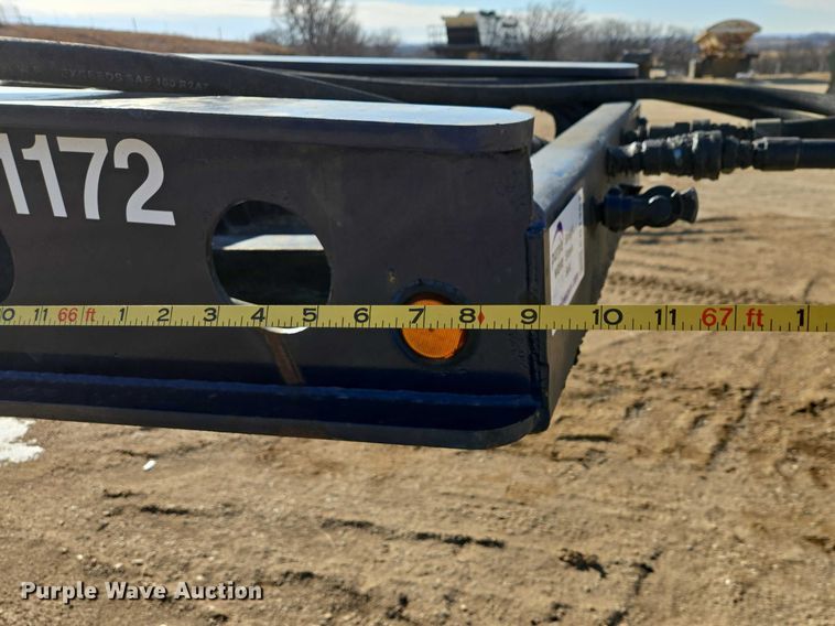 image for item EB1357 1999 Fontaine Specialized TH55-FLD lowboy equipment trailer