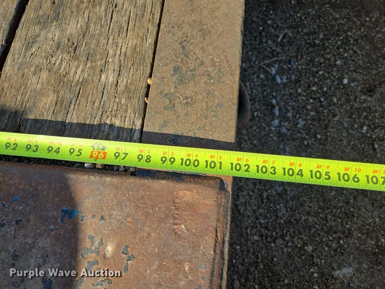 image for item EB1357 1999 Fontaine Specialized TH55-FLD lowboy equipment trailer