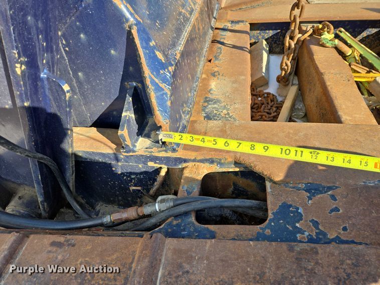 image for item EB1357 1999 Fontaine Specialized TH55-FLD lowboy equipment trailer