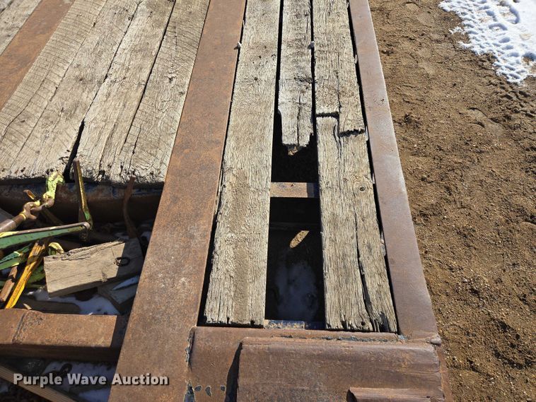 image for item EB1357 1999 Fontaine Specialized TH55-FLD lowboy equipment trailer