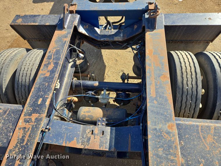 image for item EB1357 1999 Fontaine Specialized TH55-FLD lowboy equipment trailer