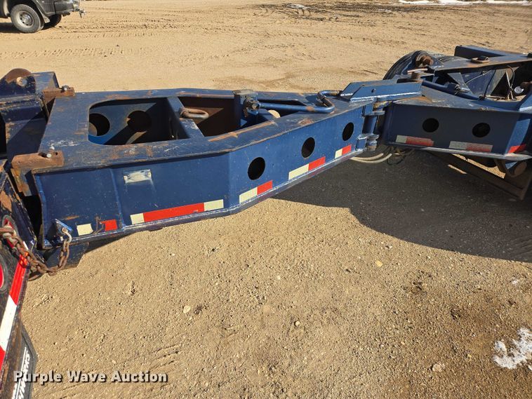 image for item EB1357 1999 Fontaine Specialized TH55-FLD lowboy equipment trailer