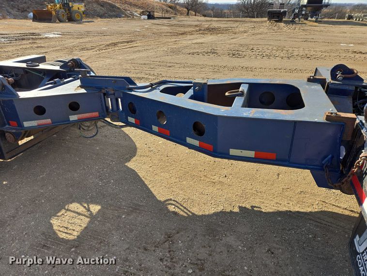 image for item EB1357 1999 Fontaine Specialized TH55-FLD lowboy equipment trailer