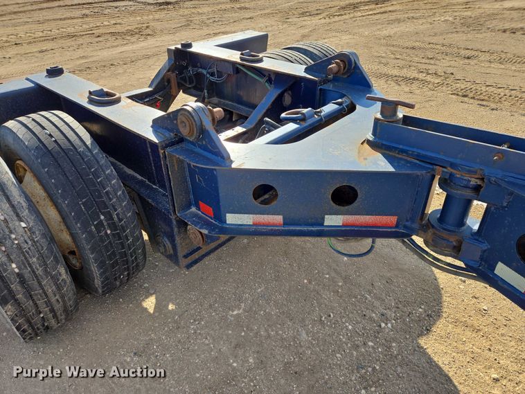 image for item EB1357 1999 Fontaine Specialized TH55-FLD lowboy equipment trailer