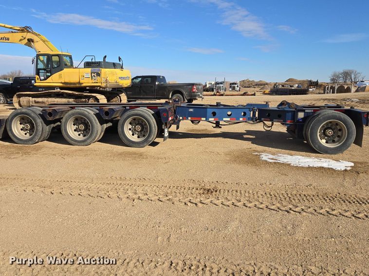 image for item EB1357 1999 Fontaine Specialized TH55-FLD lowboy equipment trailer