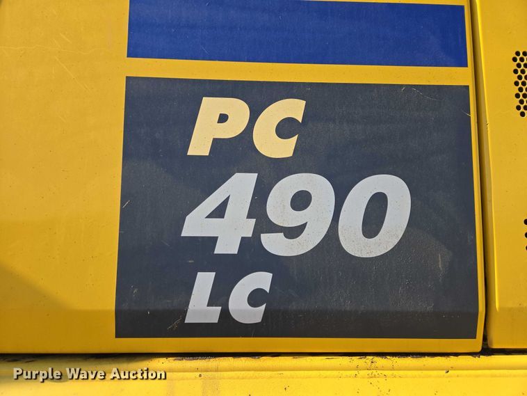 image for item EB1359 2017 Komatsu PC490LC-11 excavator