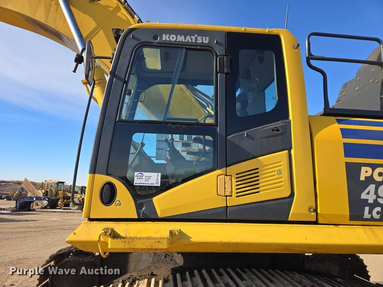 image for item EB1359 2017 Komatsu PC490LC-11 excavator