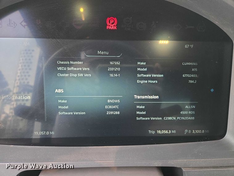 image for item EB6489 2025 Kenworth T880 dump truck