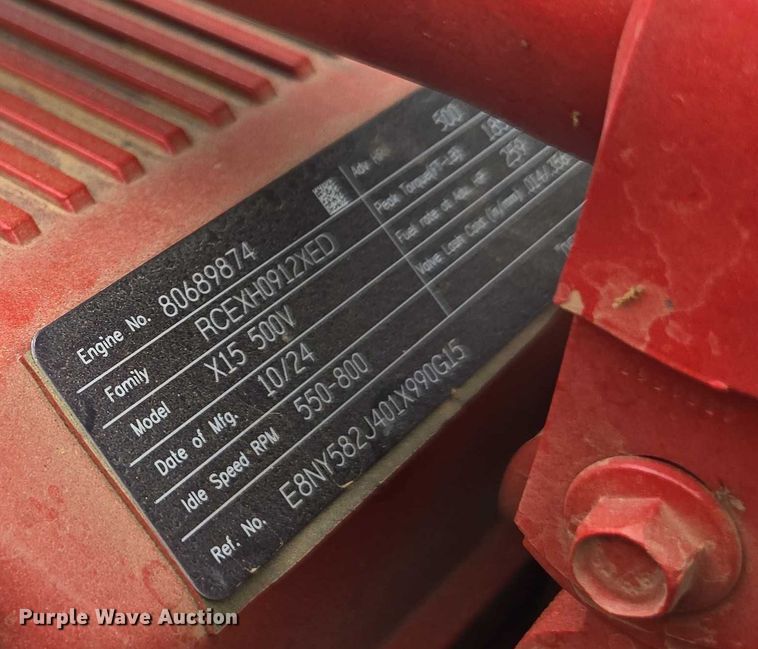 image for item EB6490 2025 Kenworth T880 dump truck