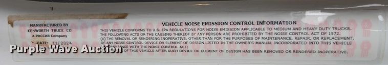 image for item EB6490 2025 Kenworth T880 dump truck