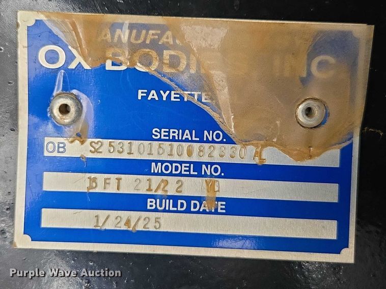 image for item EB6491 2025 Kenworth T880 dump truck