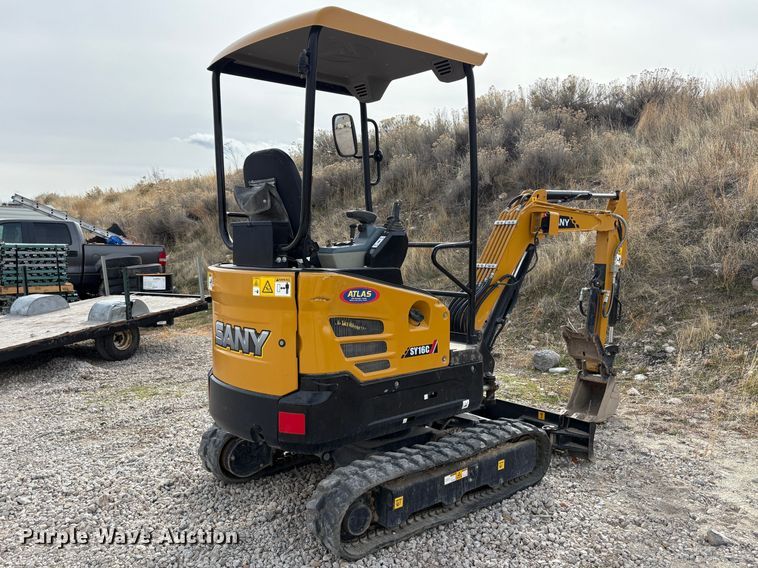 image for item EC8249 SANY SY16C mini excavator